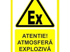 Placuta atentie atmosfera exploziva